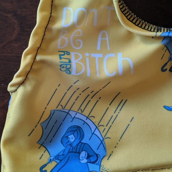 Handmade don't be a Salty B***h crop top - Picture 6 of 6